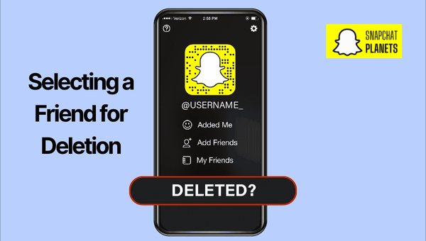 Selecting a Friend for Deletion