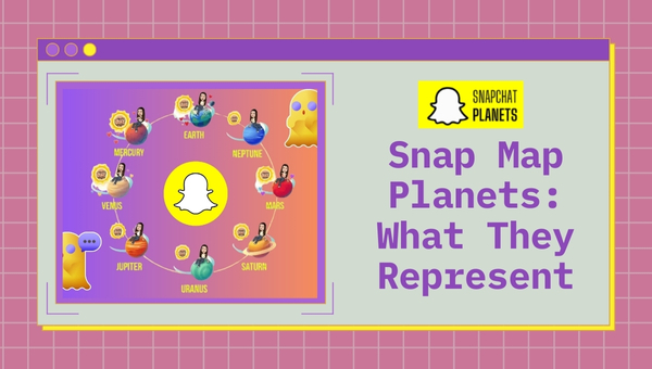 Snap Map Planets: What They Represent